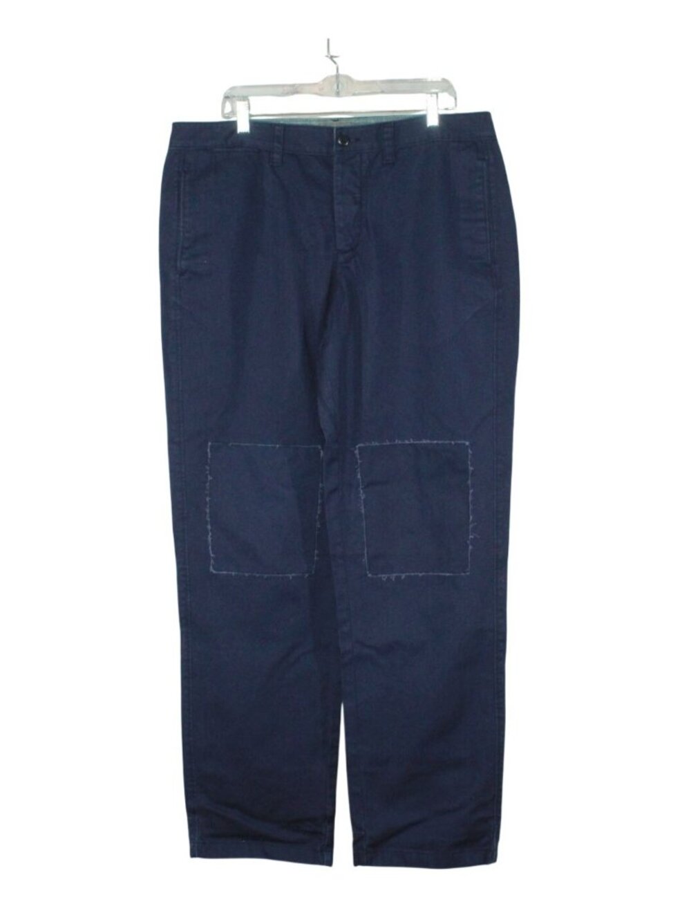 LL Bean Men's Signature Camp Chino Pant Navy Straight Leg Casual Workwear 38x36